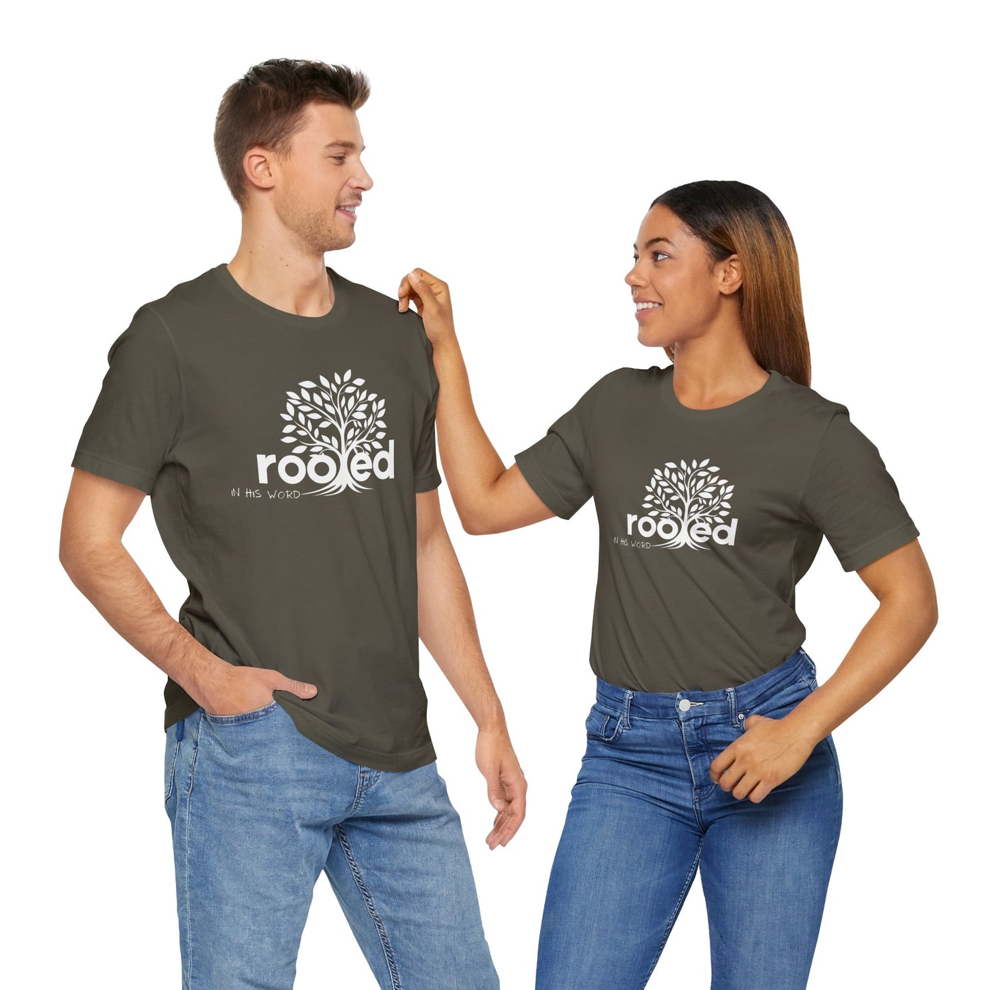 Faith Tree Christian T-Shirt – Bible Verse Tee for Mom & Dad | Inspirational Unisex Shirt, Spiritual Gift, Religious Holiday Outfit