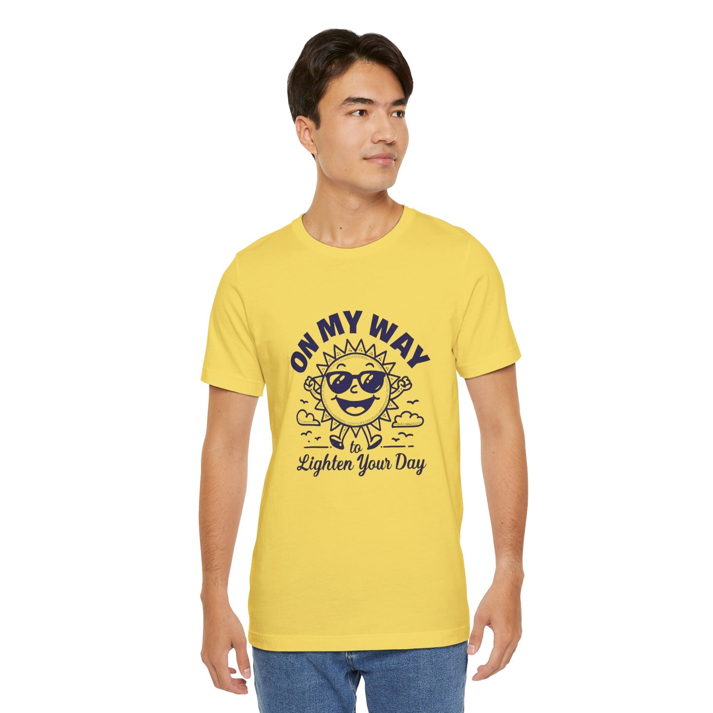 Sunny Vibes T-Shirt – Unisex Graphic Tee for Summer | Funny Casual Shirt, Gift for Friends, Positive Mood Tee