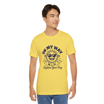 Sunny Vibes T-Shirt – Unisex Graphic Tee for Summer | Funny Casual Shirt, Gift for Friends, Positive Mood Tee