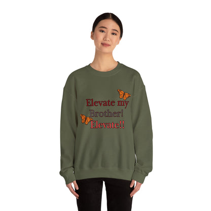 Butterfly Crewneck Sweatshirt - Unisex Inspirational Wear