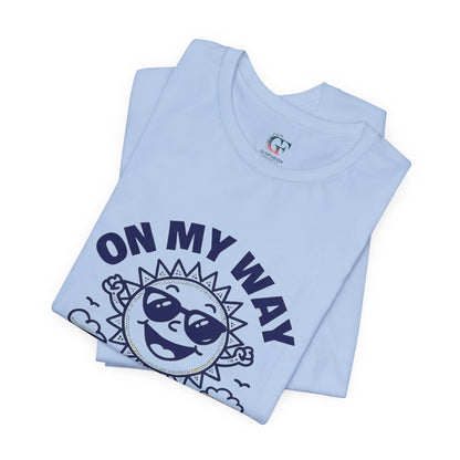 Sunny Vibes T-Shirt – Unisex Graphic Tee for Summer | Funny Casual Shirt, Gift for Friends, Positive Mood Tee