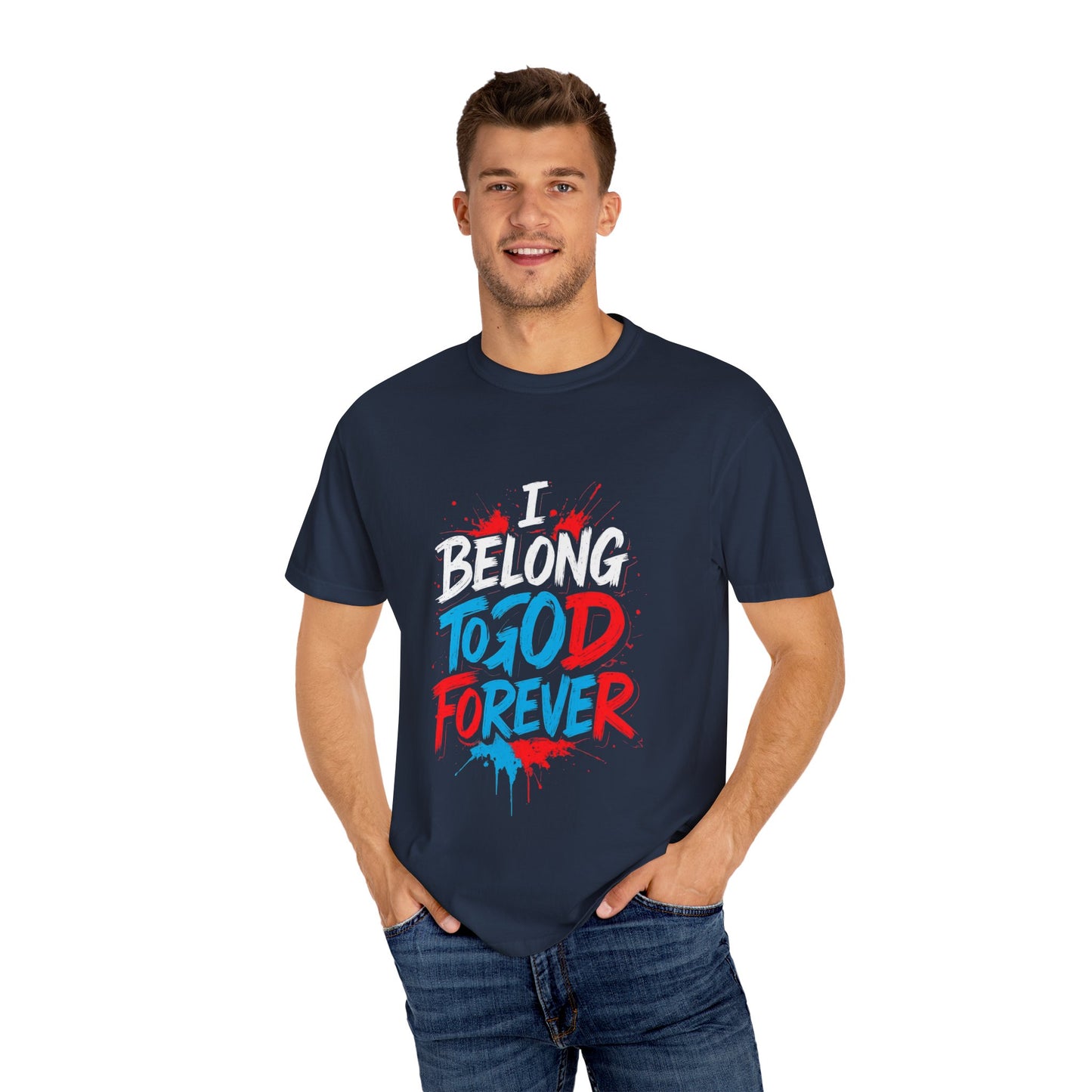 Unisex T-Shirt with 'To God Forever' Design | Inspirational Apparel, Faith Merchandise, Spiritual T-Shirt, Gift for Believers, Casual Wear