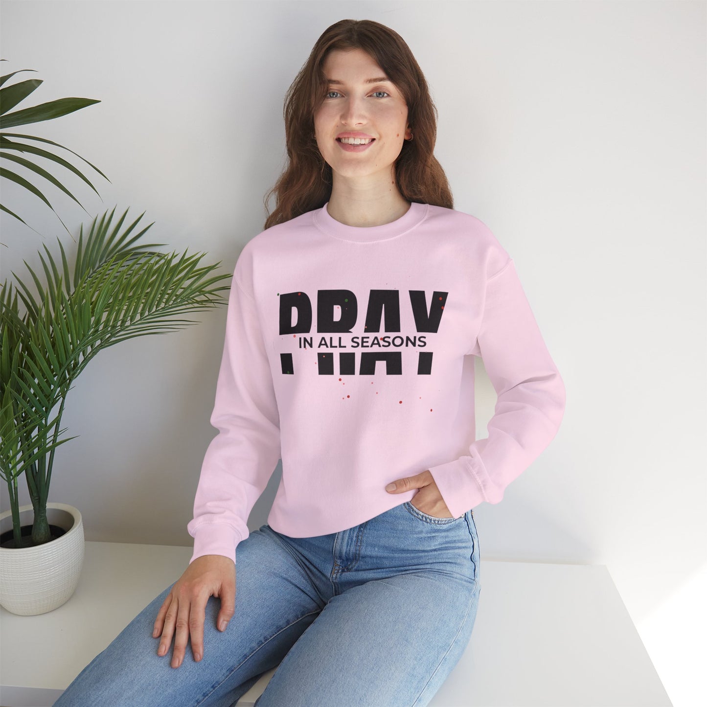 Faith-Inspired Crewneck Sweatshirt