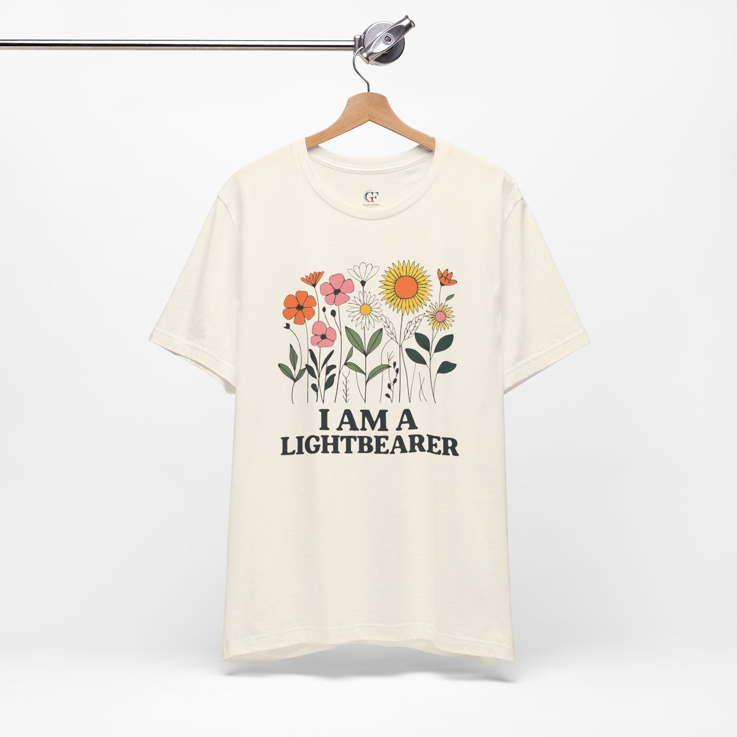 Floral Tee Inspirational Positive Message Garden Gift