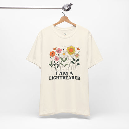Floral Tee Inspirational Positive Message Garden Gift