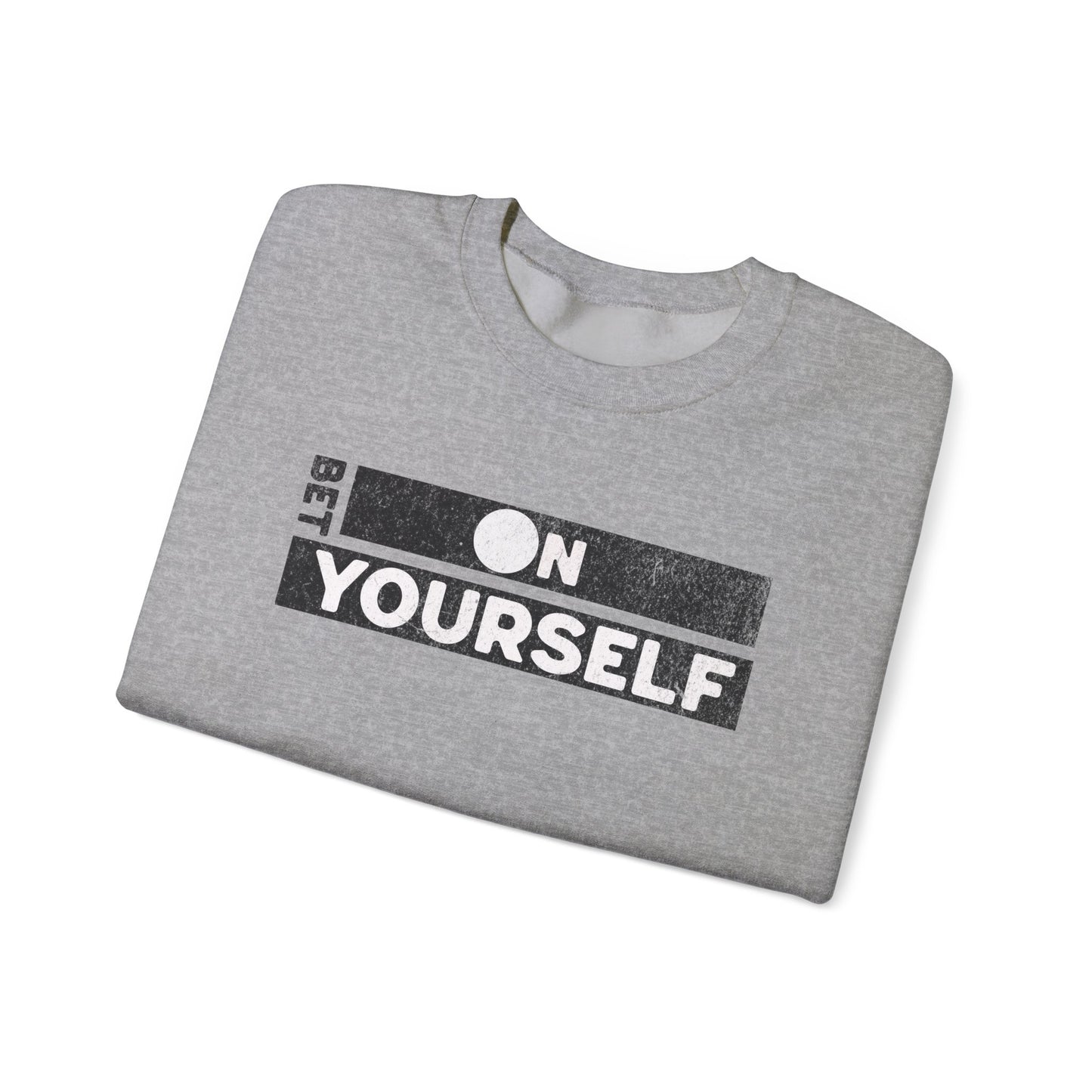 Bet On Yourself Christian Crewneck Sweatshirt, Jesus Bible Verse Unisex Sweatshirt, Holiday Shirt