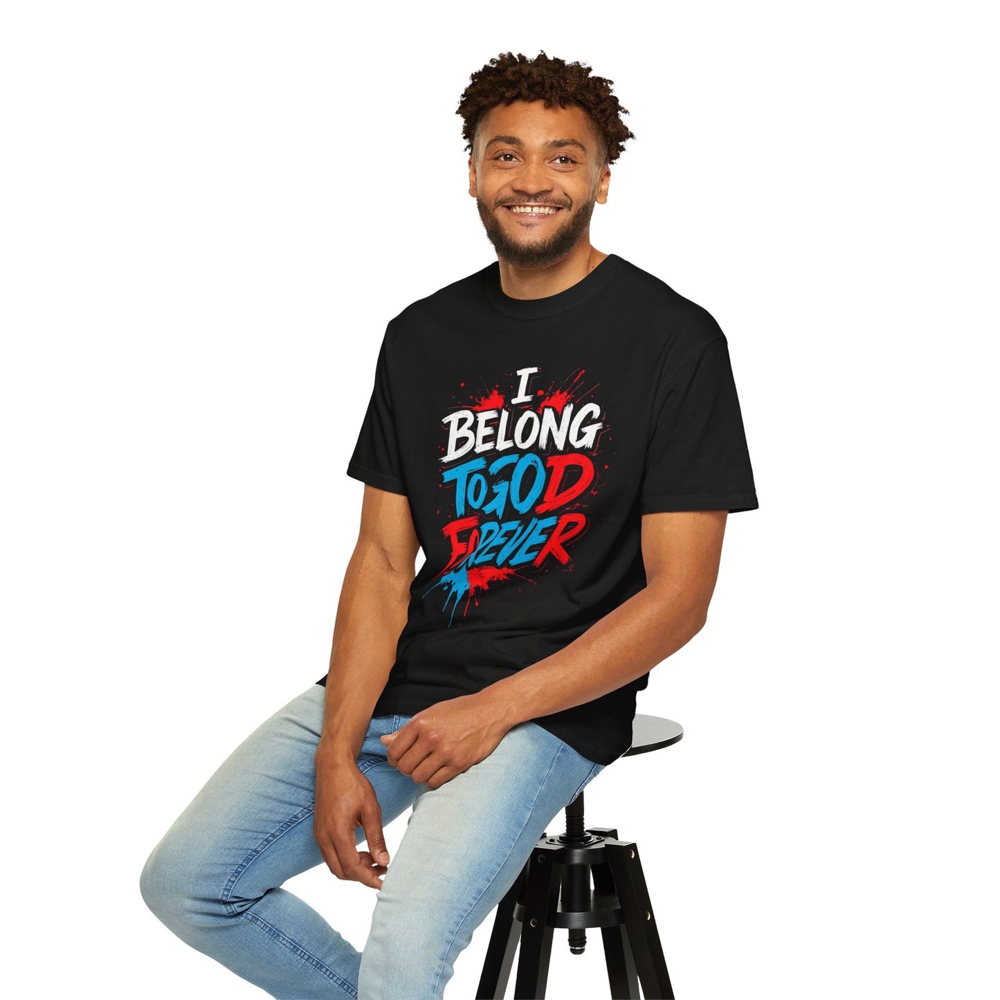Inspirational Unisex T-Shirt - 'To God Forever'