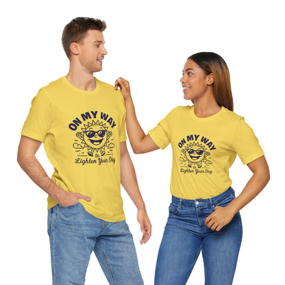 Sunny Vibes T-Shirt – Unisex Graphic Tee for Summer | Funny Casual Shirt, Gift for Friends, Positive Mood Tee