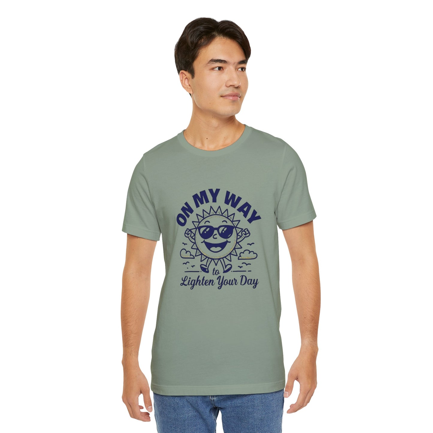 Sunny Vibes T-Shirt – Unisex Graphic Tee for Summer | Funny Casual Shirt, Gift for Friends, Positive Mood Tee