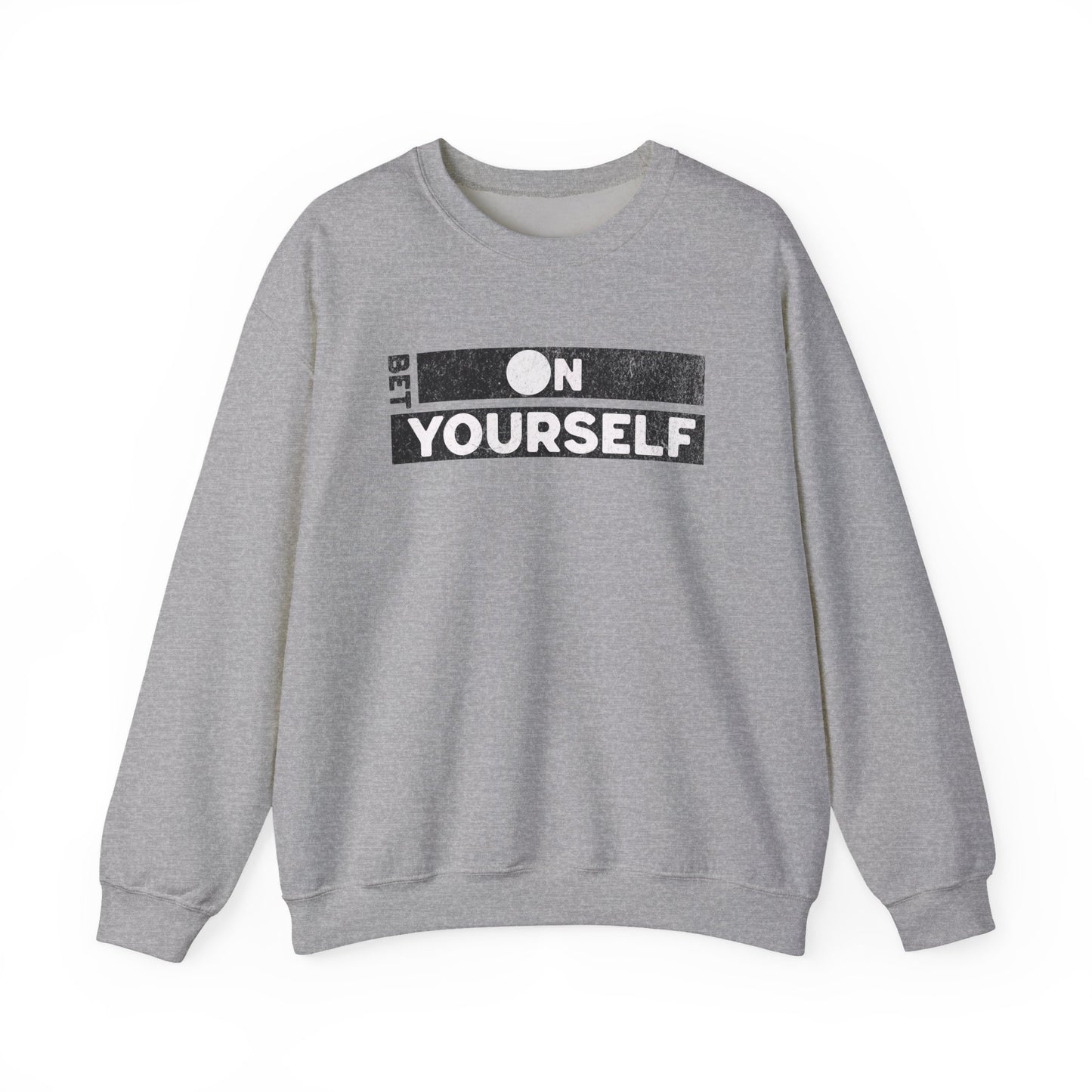 Bet On Yourself Christian Crewneck Sweatshirt, Jesus Bible Verse Unisex Sweatshirt, Holiday Shirt