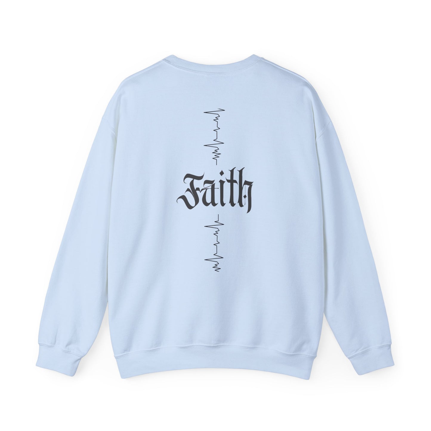 Manifesting Faith Crewneck Sweatshirt – Unisex Christian Comfort Wear | Inspirational Spiritual Gift | Cozy Faith-Based Loungewear