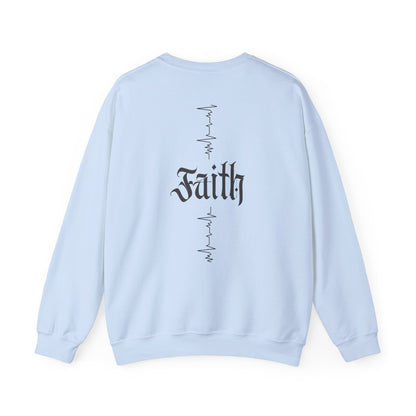 Manifesting Faith Crewneck Sweatshirt – Unisex Christian Comfort Wear | Inspirational Spiritual Gift | Cozy Faith-Based Loungewear