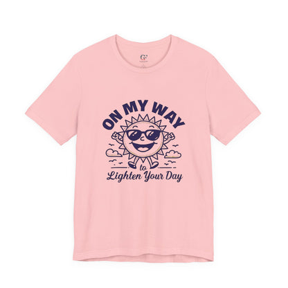 Sunny Vibes T-Shirt – Unisex Graphic Tee for Summer | Funny Casual Shirt, Gift for Friends, Positive Mood Tee