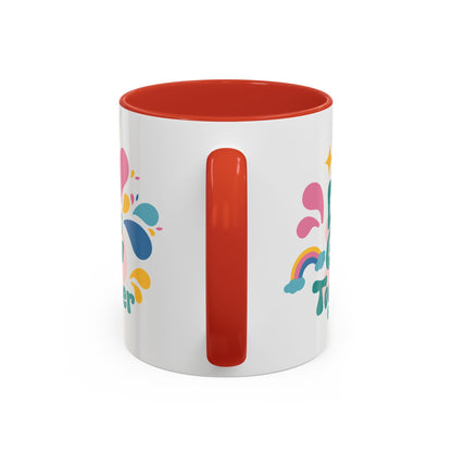 Mug - Elegant Gold Accent Ceramic Tea Cup - Gift for Coffee Lover
