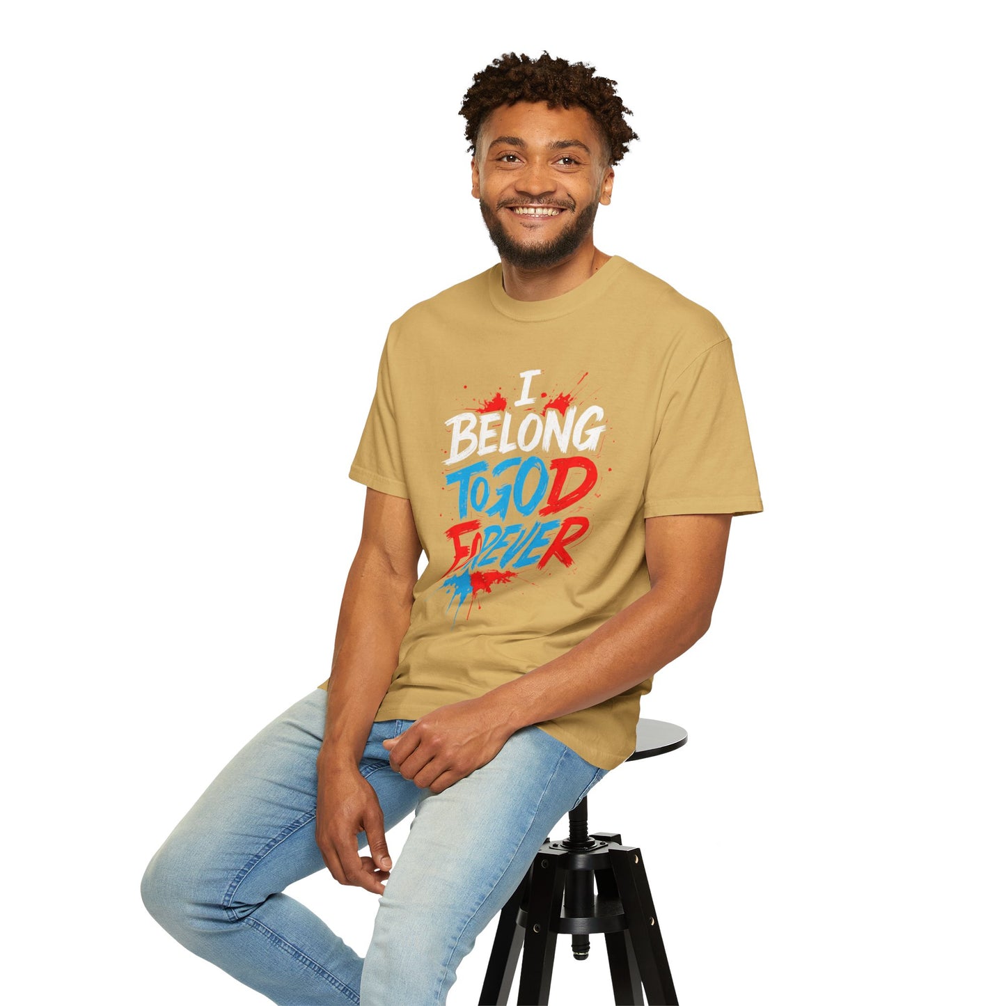 Inspirational Unisex T-Shirt - 'To God Forever'