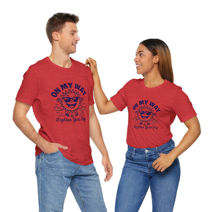 Sunny Vibes T-Shirt – Unisex Graphic Tee for Summer | Funny Casual Shirt, Gift for Friends, Positive Mood Tee