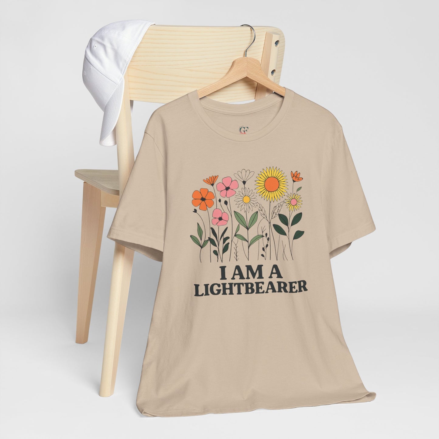 Floral Tee Inspirational Positive Message Garden Gift