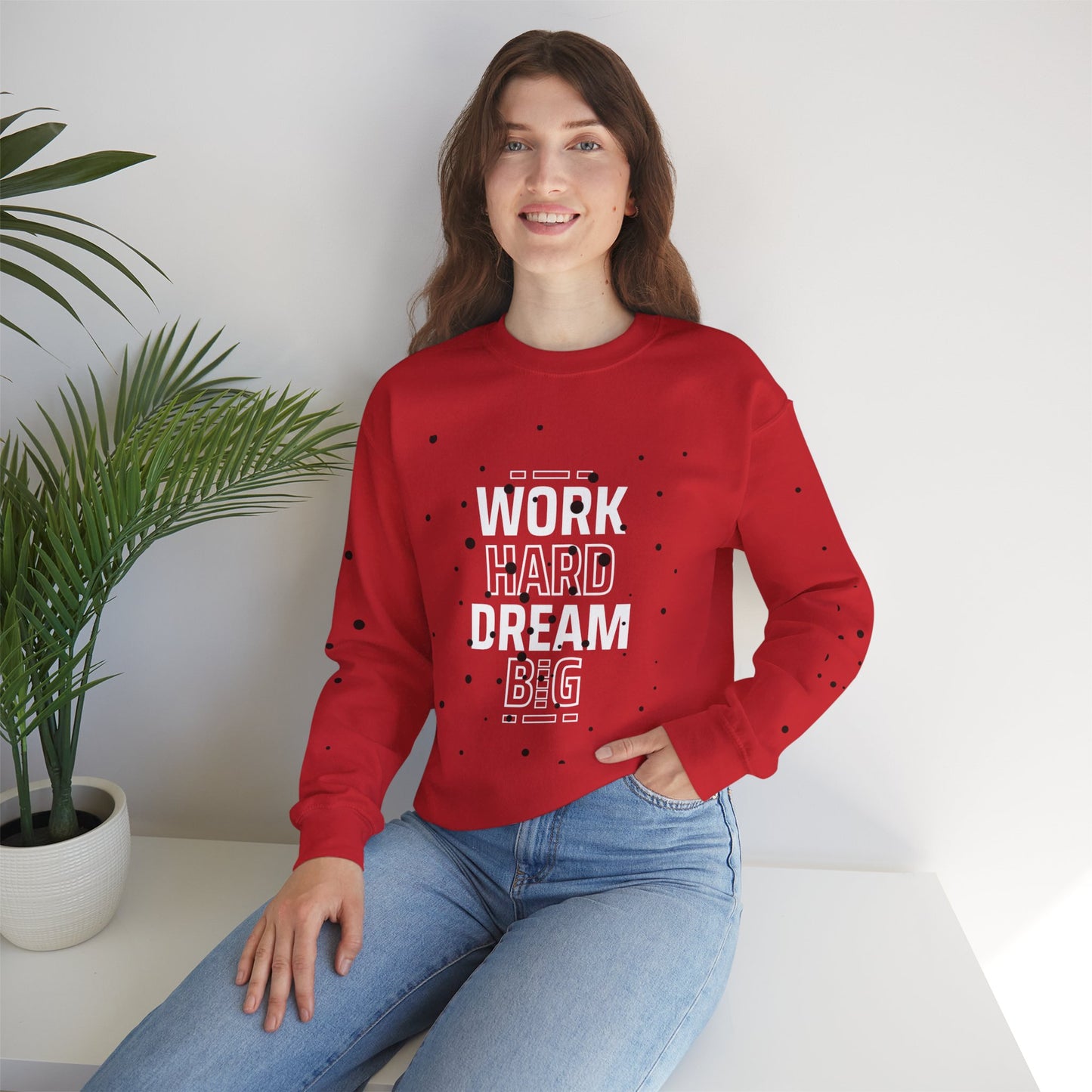 Cozy Crewneck Sweatshirt - Soft Winter Pullover Jumper