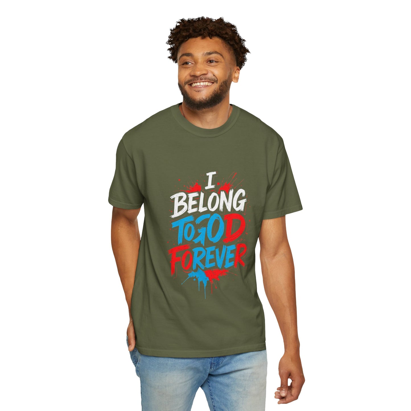 Unisex T-Shirt with 'To God Forever' Design | Inspirational Apparel, Faith Merchandise, Spiritual T-Shirt, Gift for Believers, Casual Wear