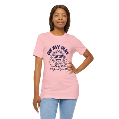 Sunny Vibes T-Shirt – Unisex Graphic Tee for Summer | Funny Casual Shirt, Gift for Friends, Positive Mood Tee