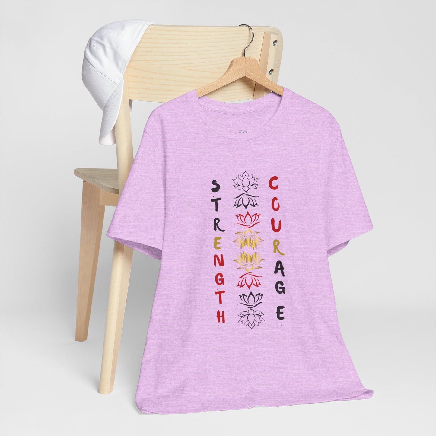 Strength and Courage Graphic Unisex Tee