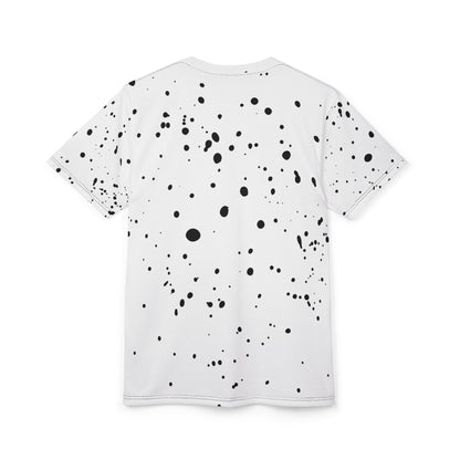Mystical Unisex Cut & Sew T-Shirt, Graphic Tee, Abstract Design Shirt, Trendy Casual Top, Unique Printed Tee for Men and Women