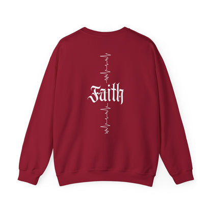 Manifesting Faith Crewneck Sweatshirt – Unisex Christian Comfort Wear | Inspirational Spiritual Gift | Cozy Faith-Based Loungewear