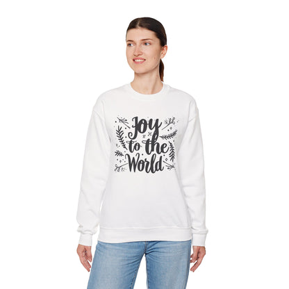 Christmas Joy to the World Crewneck Sweatshirt