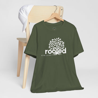 Faith Tree Christian T-Shirt – Bible Verse Tee for Mom & Dad | Inspirational Unisex Shirt, Spiritual Gift, Religious Holiday Outfit