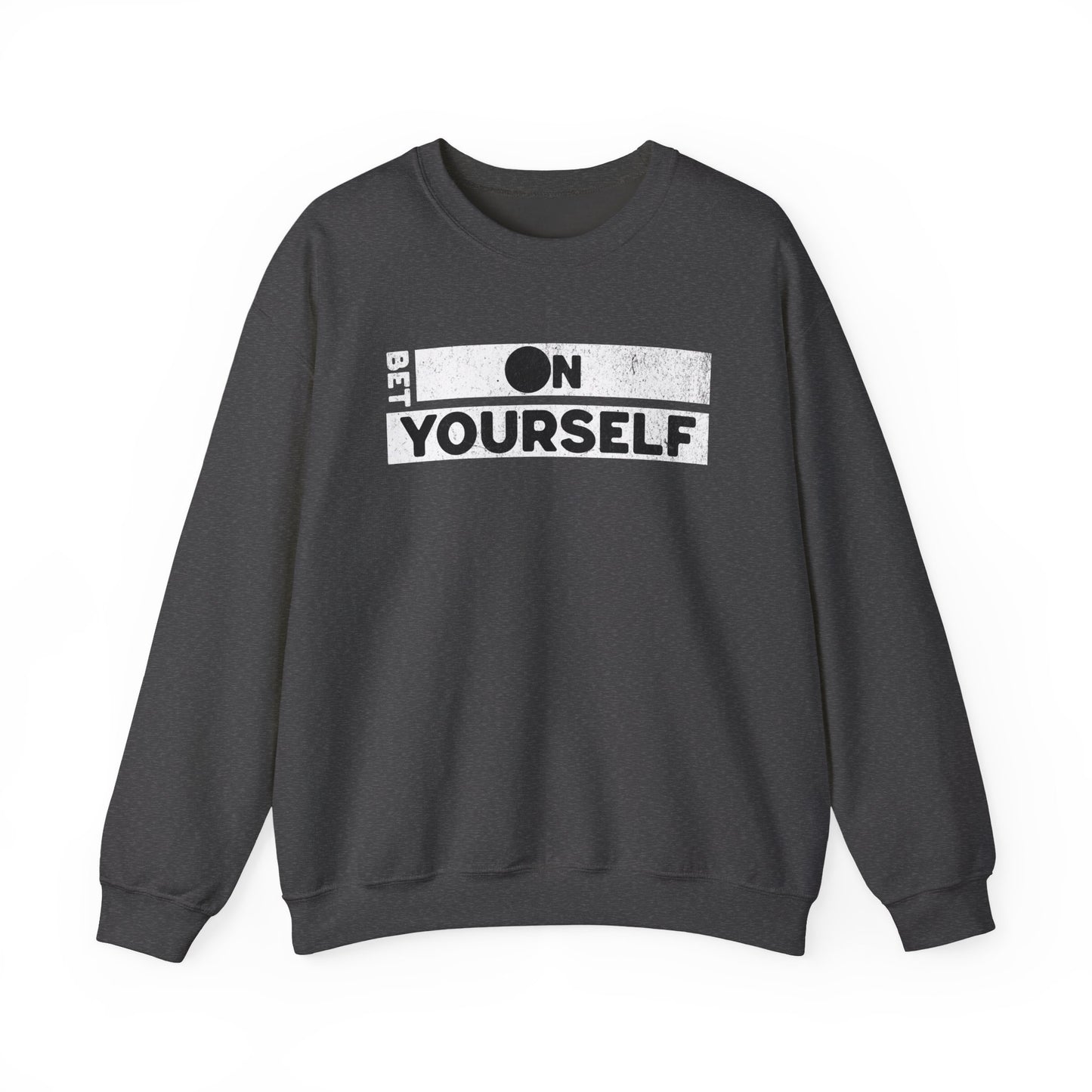 Bet On Yourself Christian Crewneck Sweatshirt, Jesus Bible Verse Unisex Sweatshirt, Holiday Shirt