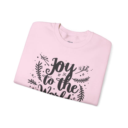 Christmas Joy to the World Crewneck Sweatshirt