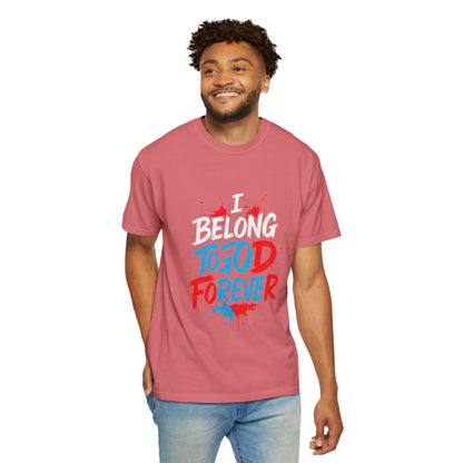 Unisex T-Shirt with 'To God Forever' Design | Inspirational Apparel, Faith Merchandise, Spiritual T-Shirt, Gift for Believers, Casual Wear