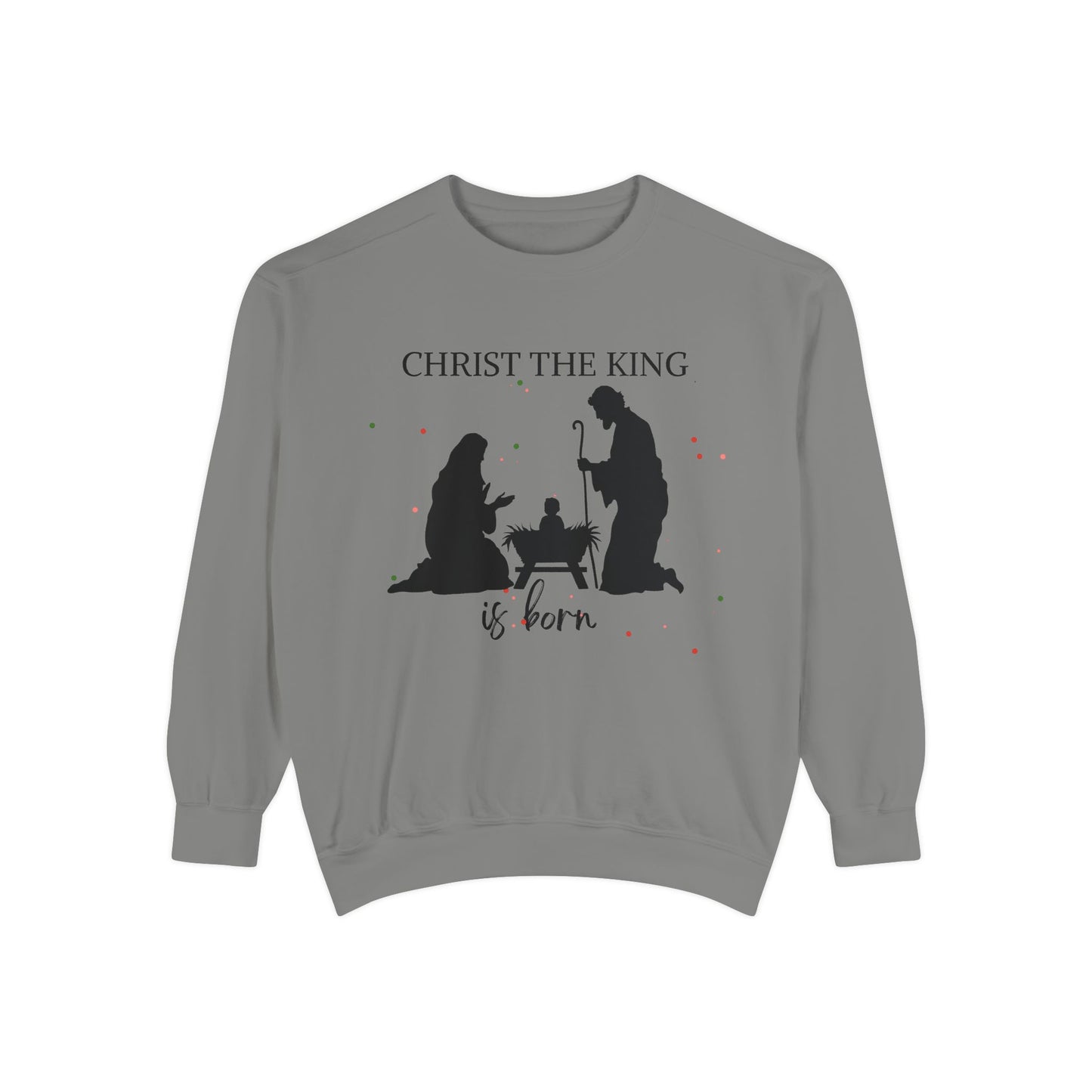 Christmas Garment-Dyed Sweatshirt