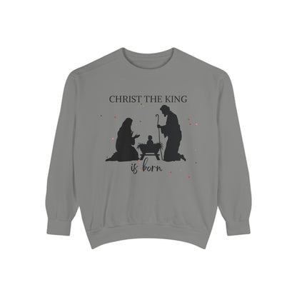 Christmas Garment-Dyed Sweatshirt