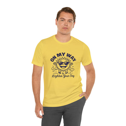 Sunny Vibes T-Shirt – Unisex Graphic Tee for Summer | Funny Casual Shirt, Gift for Friends, Positive Mood Tee