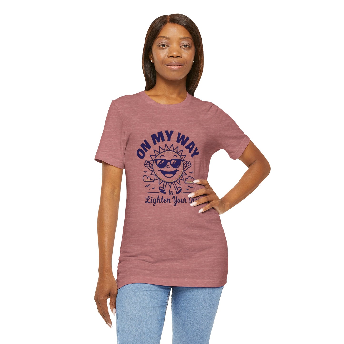 Sunny Vibes T-Shirt – Unisex Graphic Tee for Summer | Funny Casual Shirt, Gift for Friends, Positive Mood Tee