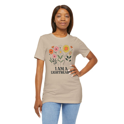 Floral Tee Inspirational Positive Message Garden Gift