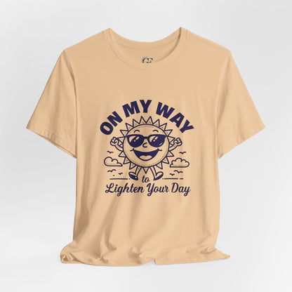 Sunny Vibes T-Shirt – Unisex Graphic Tee for Summer | Funny Casual Shirt, Gift for Friends, Positive Mood Tee