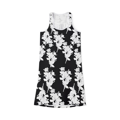 Floral Print Women's Racerback Dress - Stylish Summer Sun Dress