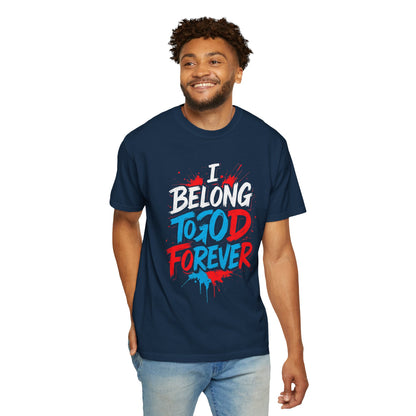 Inspirational Unisex T-Shirt - 'To God Forever'