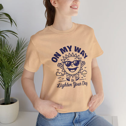 Sunny Vibes T-Shirt – Unisex Graphic Tee for Summer | Funny Casual Shirt, Gift for Friends, Positive Mood Tee