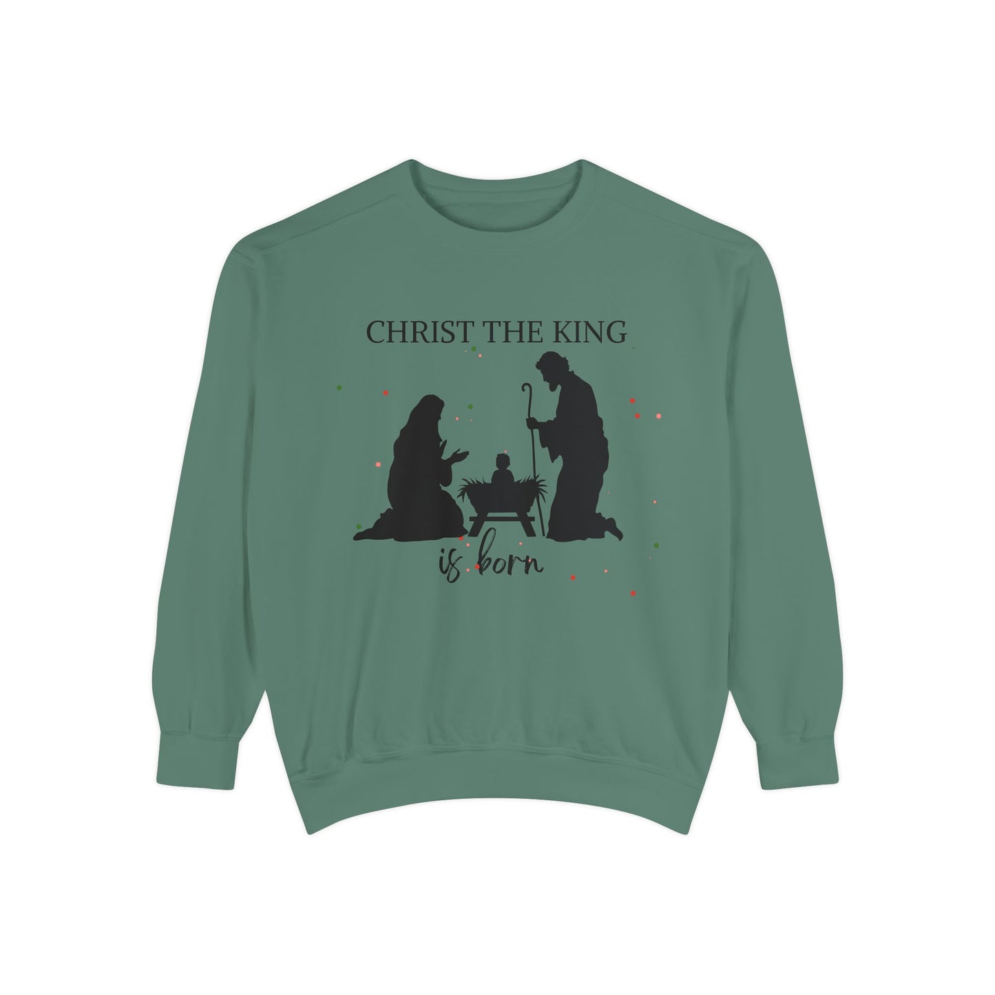 Christmas Garment-Dyed Sweatshirt