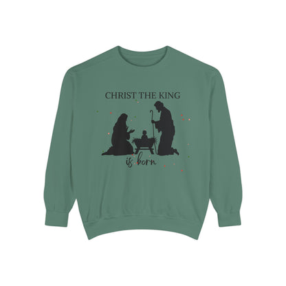 Christmas Garment-Dyed Sweatshirt
