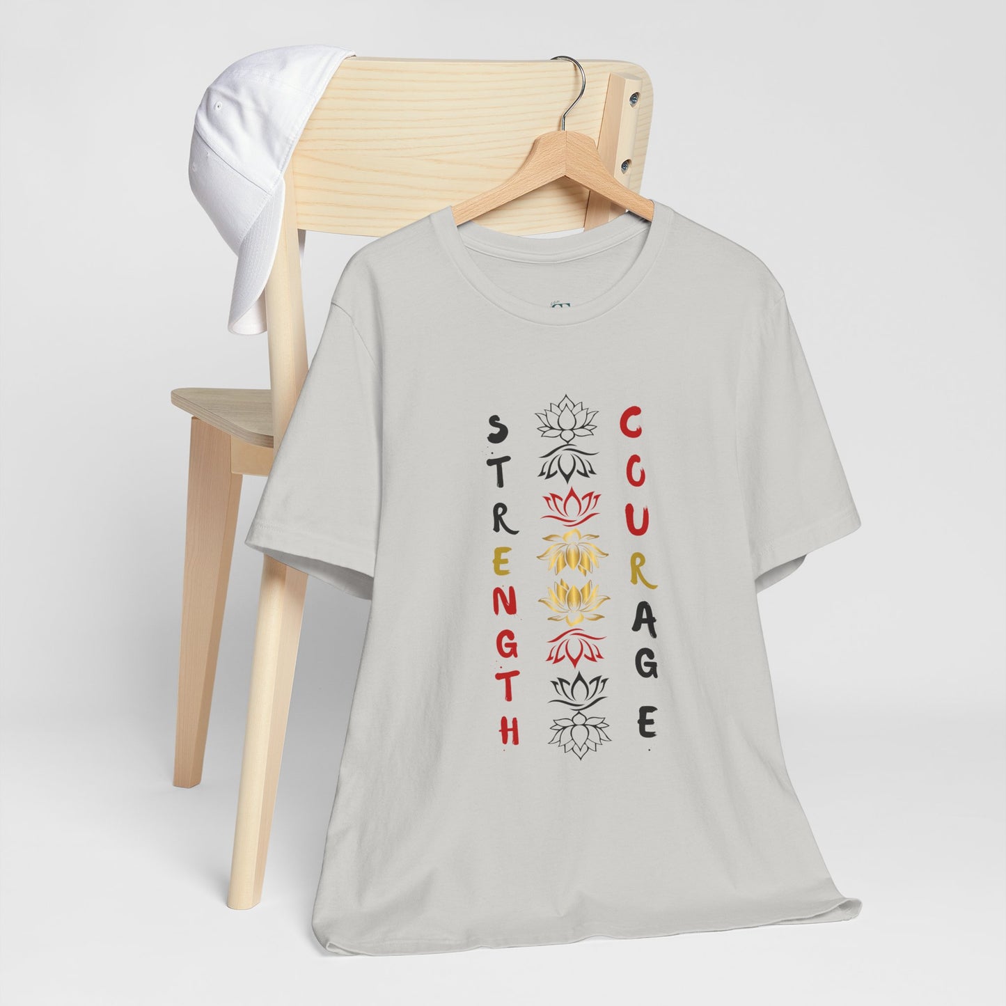 Strength and Courage Graphic Unisex Tee