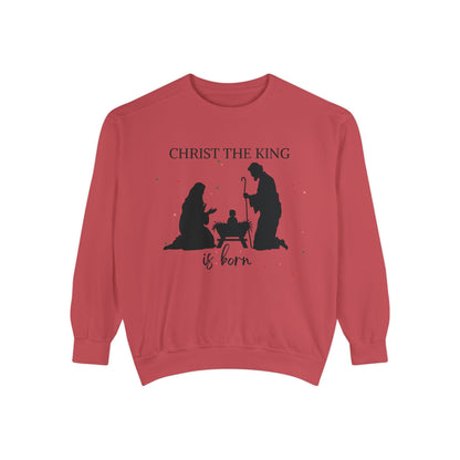 Christmas Garment-Dyed Sweatshirt