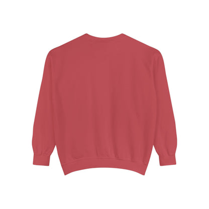 Positive Garment-Dyed Sweatshirt - Inspirational Motivational Jumper Cozy Crewneck
