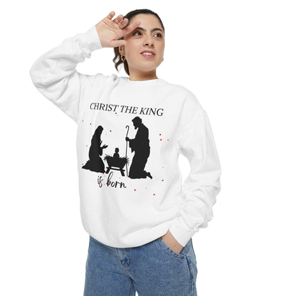 Christmas Garment-Dyed Sweatshirt