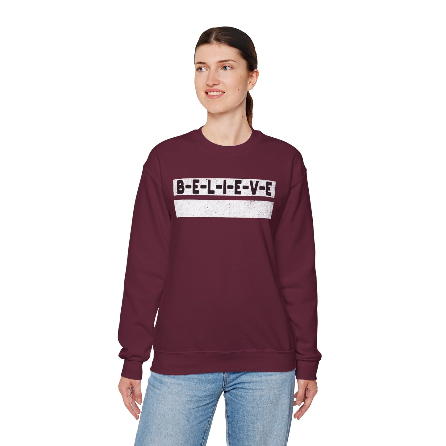 Believe Inspirational Unisex Sweatshirt