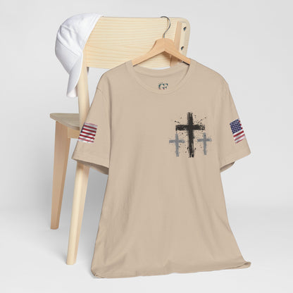 Patriotic Graphic T-Shirt – USA Flag Tee for 4th of July, Memorial Day, Veterans | Unisex American Pride Shirt | Summer Freedom Apparel