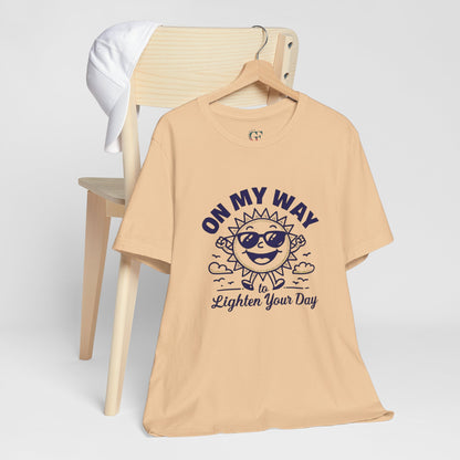 Sunny Vibes T-Shirt – Unisex Graphic Tee for Summer | Funny Casual Shirt, Gift for Friends, Positive Mood Tee